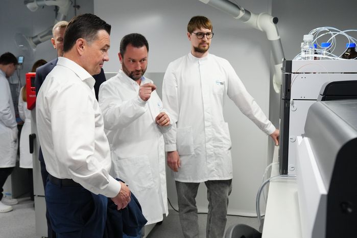 Губернатору представили проект развития R&D-Центра фармкомпании «Биннофарм Групп» в Красногорске