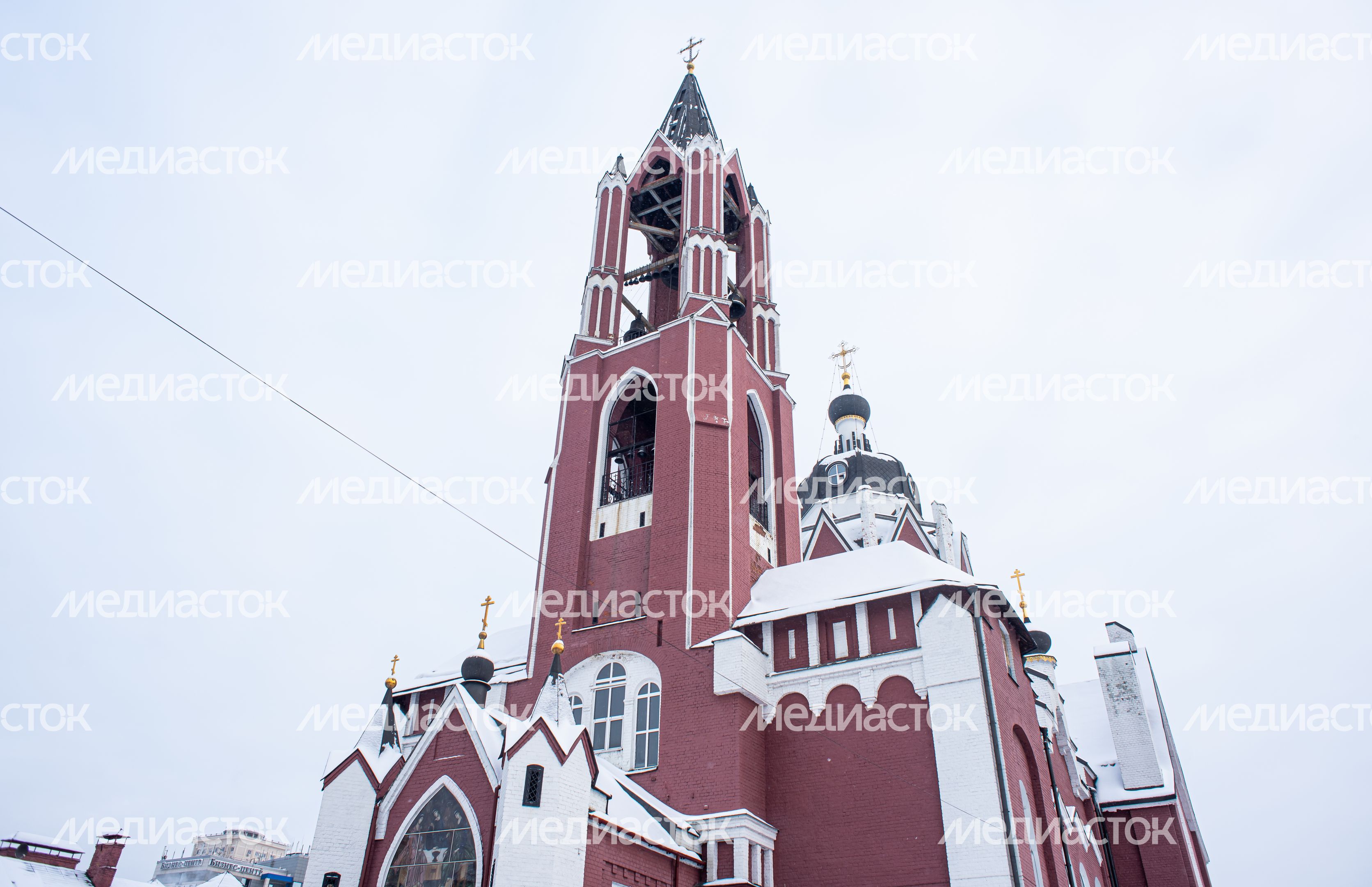 Зимние виды города Щелково