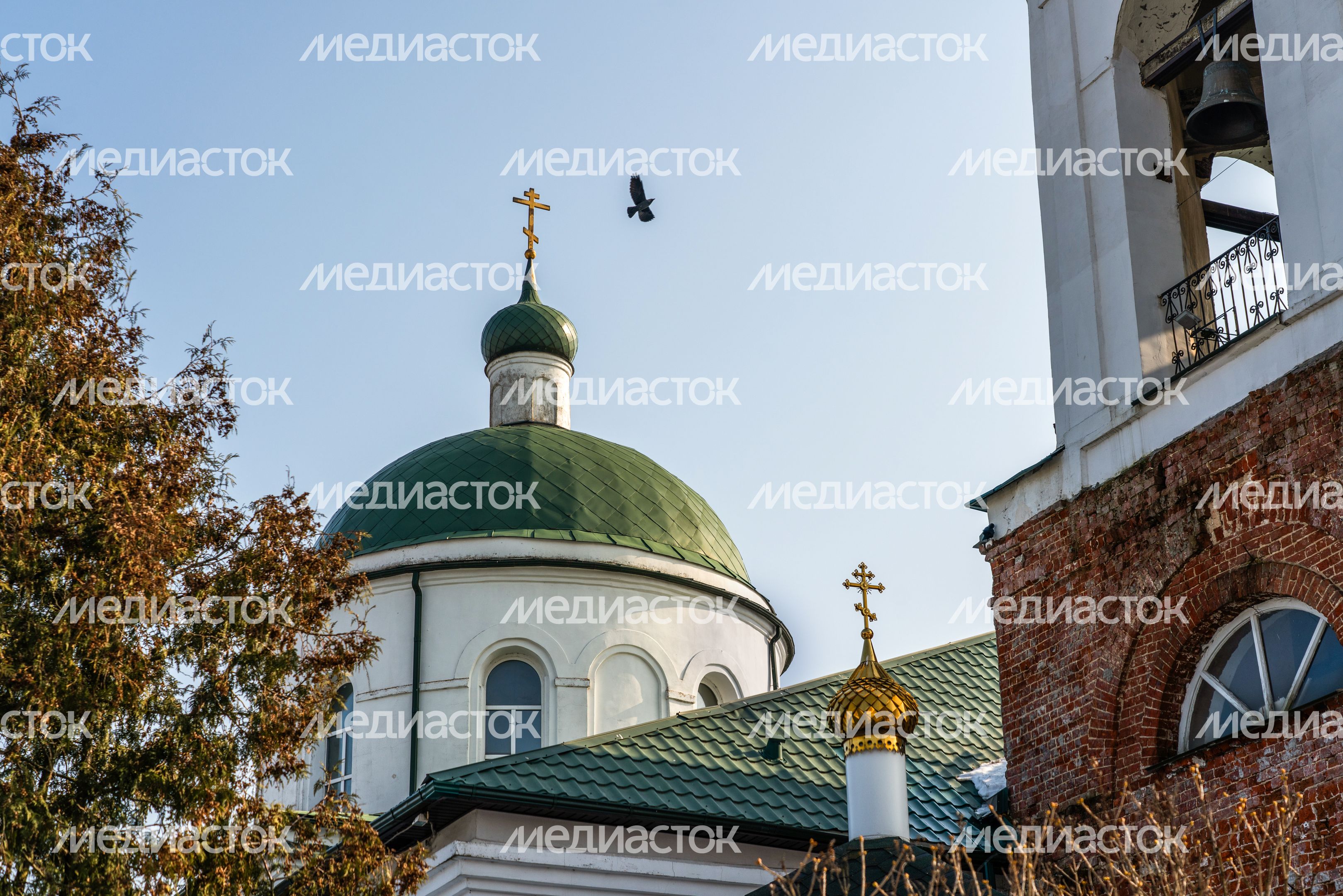 Церковь Троицы Живоначальной (Троицкий храм) в деревне Троице-Сельцо округа Мытищи Церковь Троицы Живоначальной (Троицкий храм) в деревне Троице-Сельцо округа Мытищи