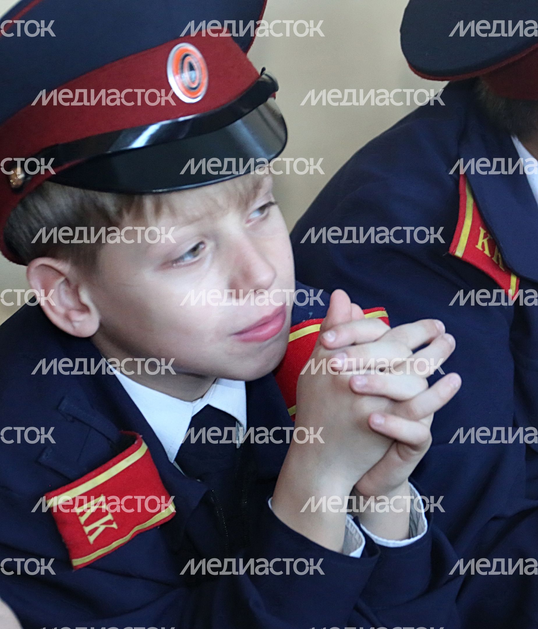 Посвящение в кадеты в каширской школе №8 Посвящение в кадеты в каширской школе №8