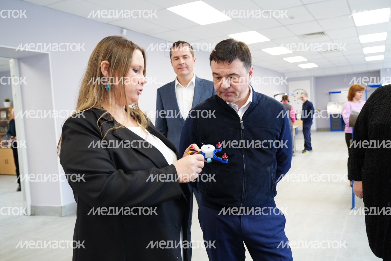 Посещение губернатором Люберецкого техникума