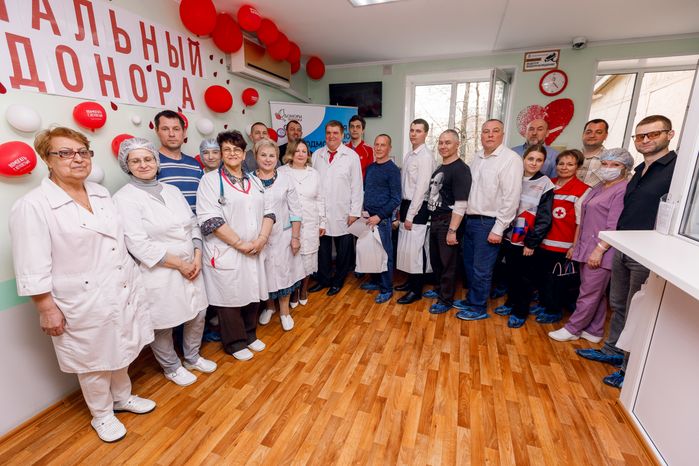 День донора в Московском областном центре крови в Щелково