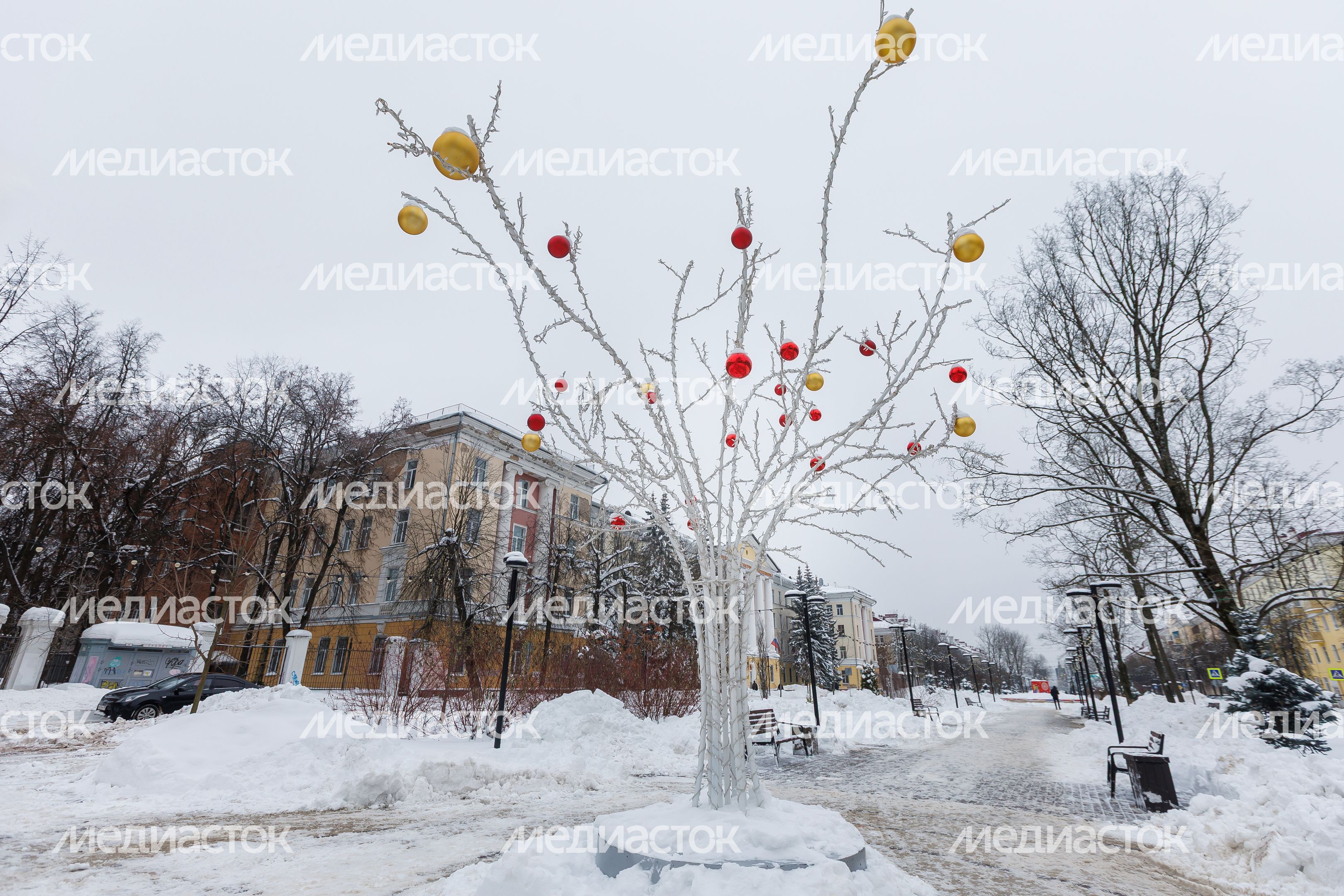 Электросталь. Зимние виды города Электросталь. Зимние виды города