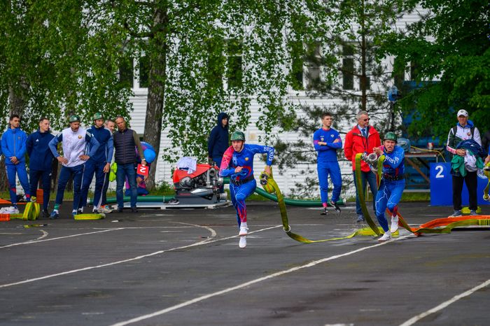 Турнир по пожарно-спасательному спорту в память о тренере В.И. Яблочкине в Подольске