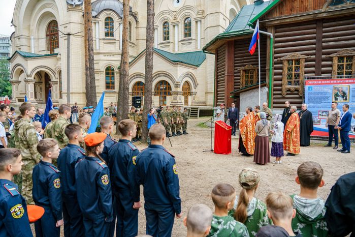 Межрегиональные соревнования воспитанников военно-патриотических клубов «Суворовские сборы» в Раменском