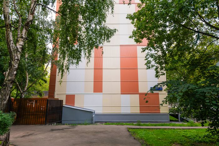 Капитальный ремонт фасада многоквартирного дома в Реутове
