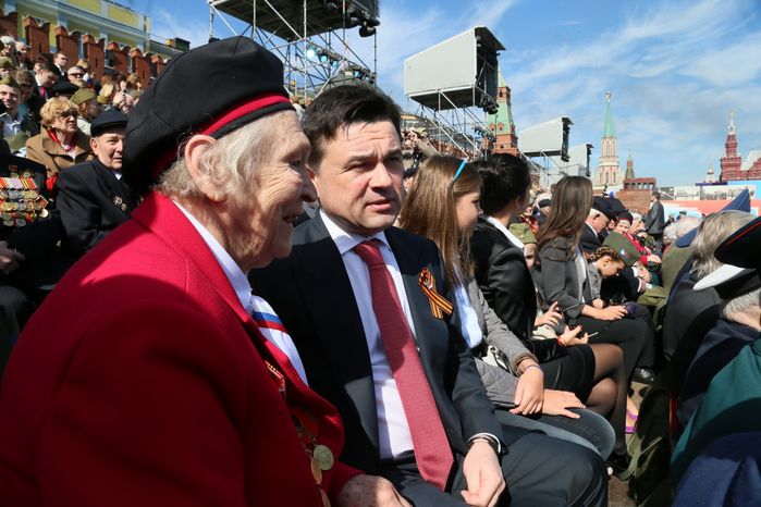 Парад Победы на Красной площади в Москве