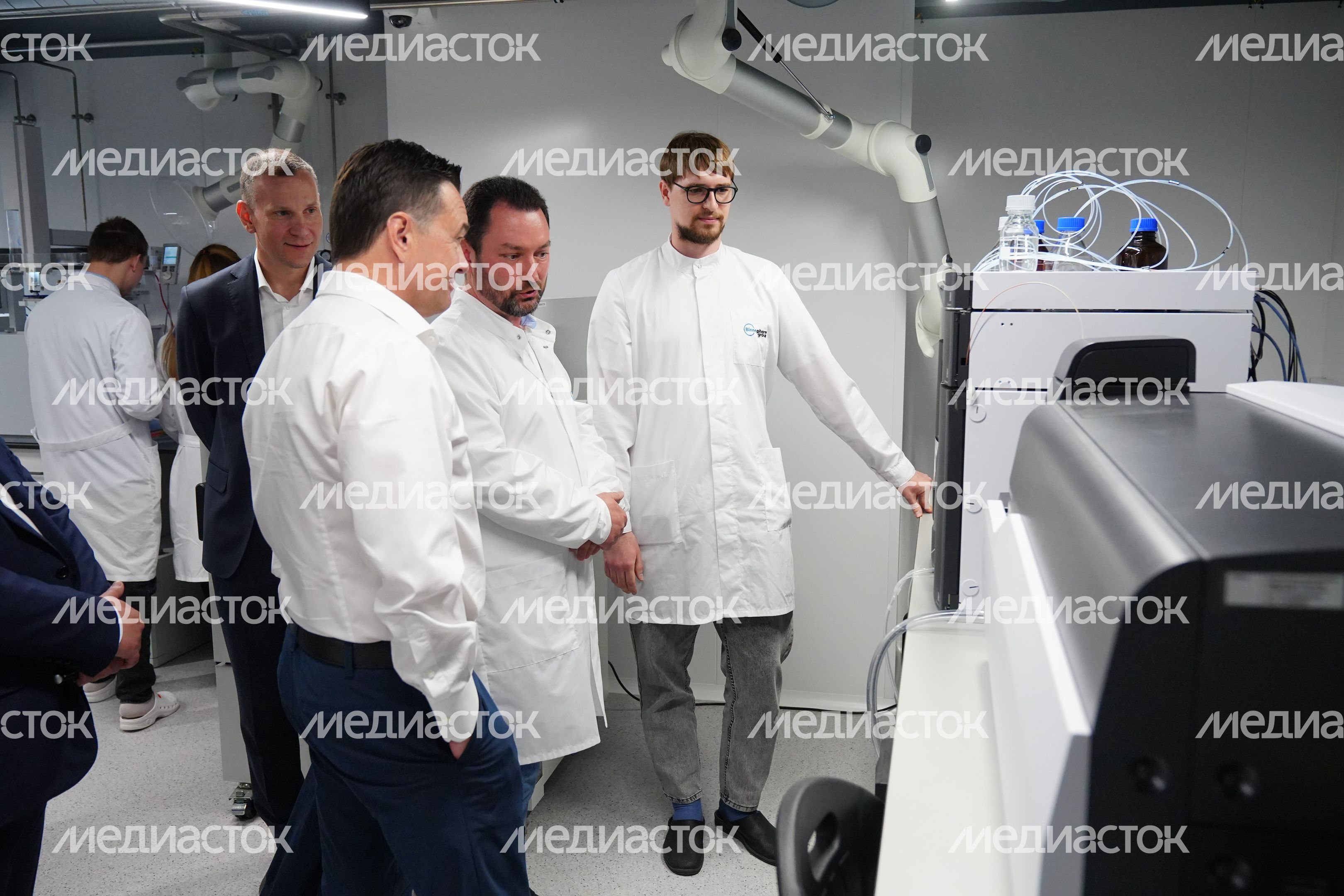 Губернатору представили проект развития R&D-Центра фармкомпании «Биннофарм Групп» в Красногорске