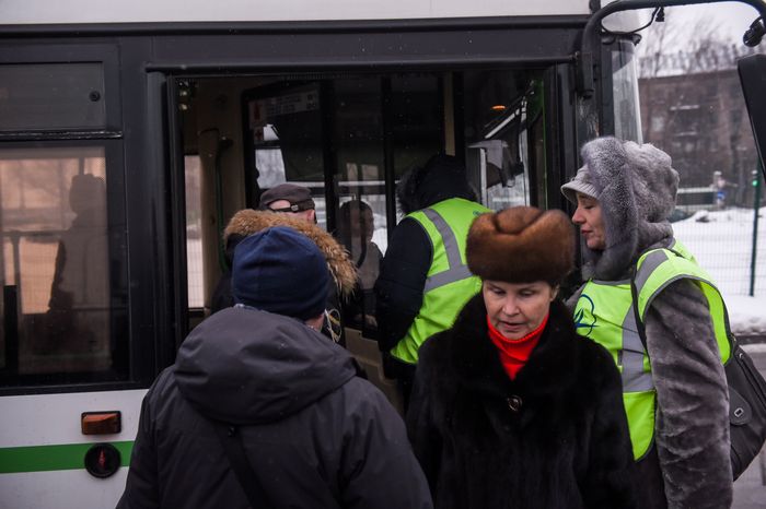Подтопление станции метро Окружная на севере Москвы