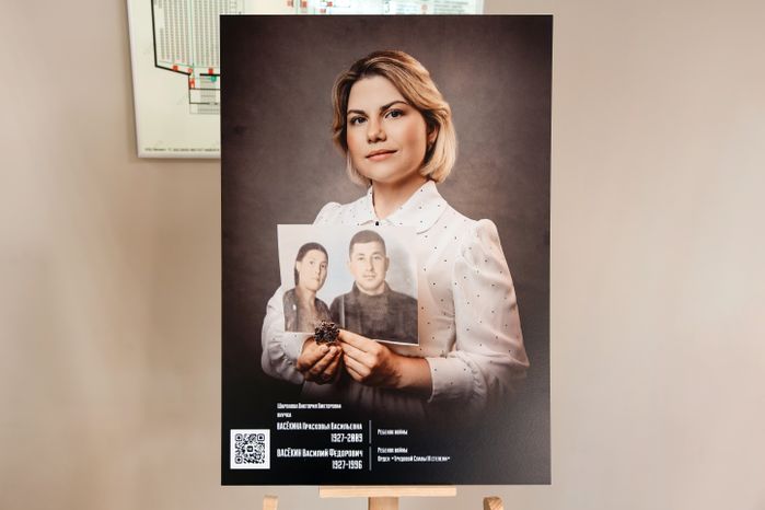 Фотовыставка патриотического проекта «Китель Победы» в Горках-10 Одинцовского округа