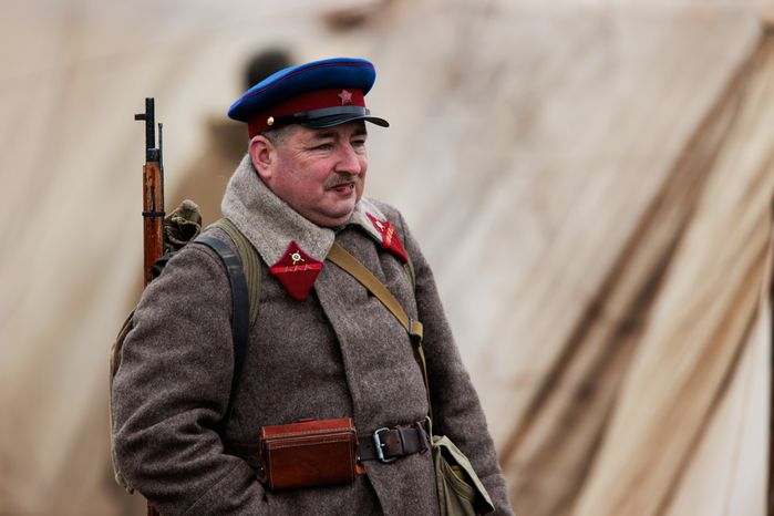 Военно-исторический фестиваль «Москва за нами. 1941 год» на Бородинском поле