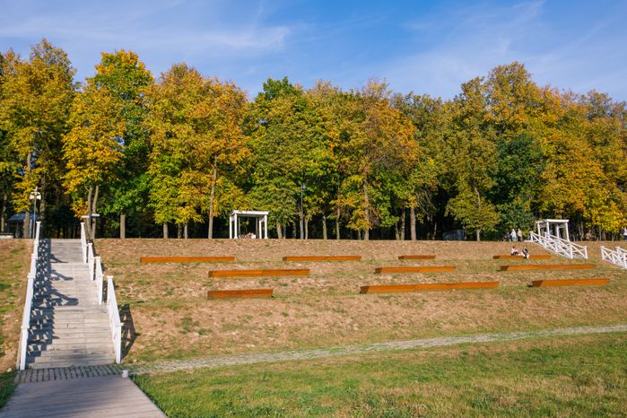 Воскресенск. Парк усадьбы Кривякино