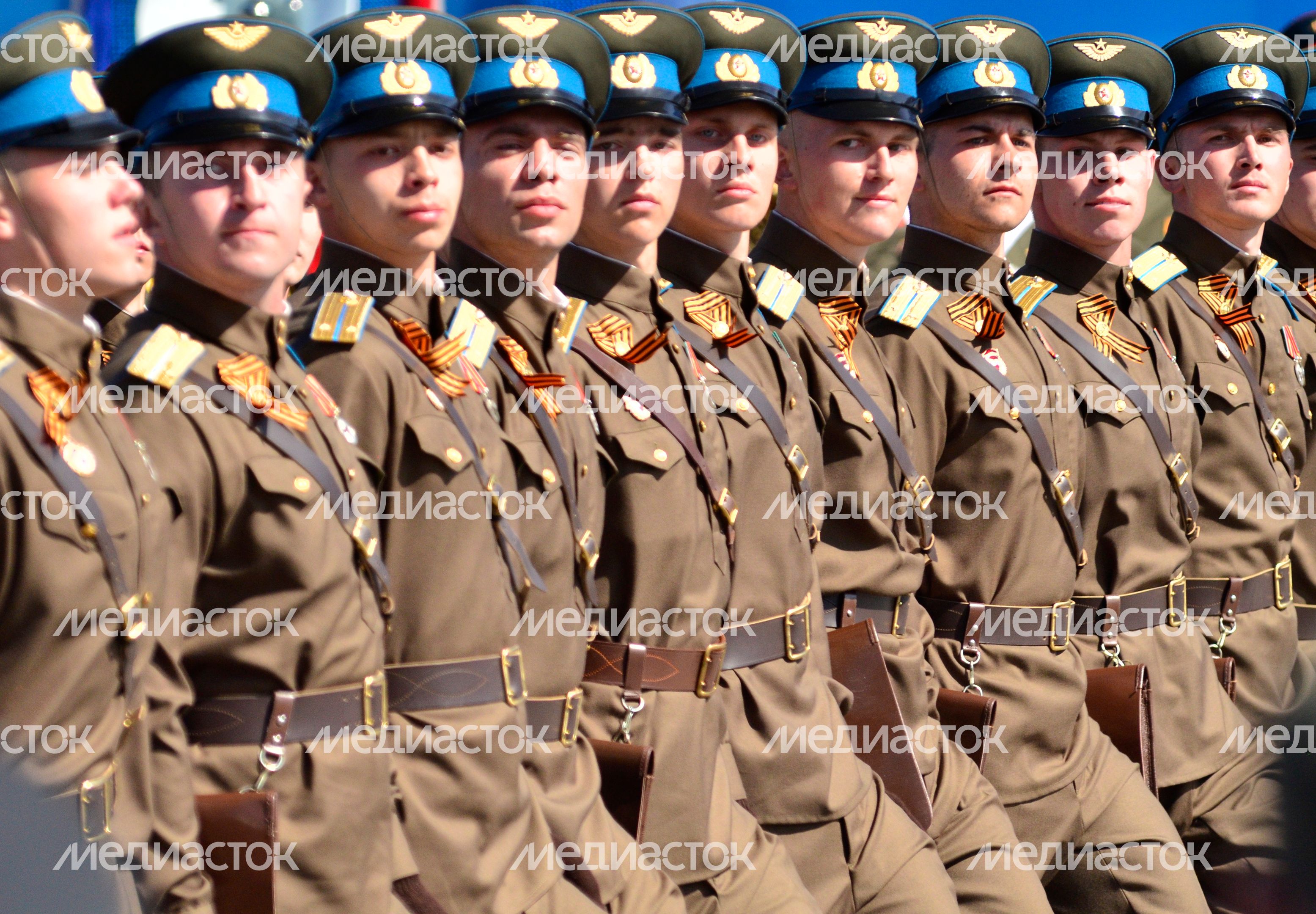 Генеральная репетиция парада Победы на Красной площади