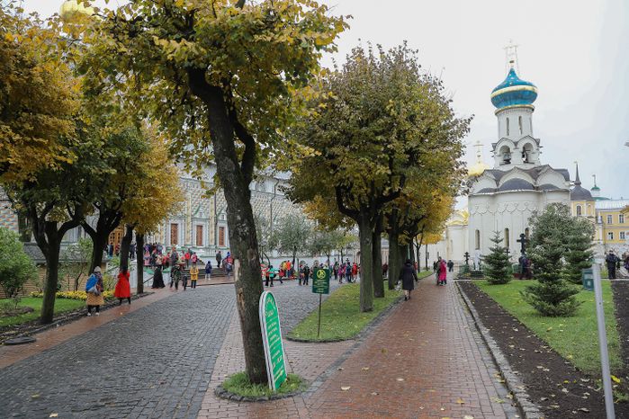 Визит губернатора Подмосковья в Троице-Сергиеву лавру