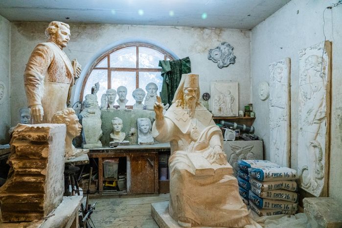 Парк и галерея скульптора Сергея Казанцева в Истре