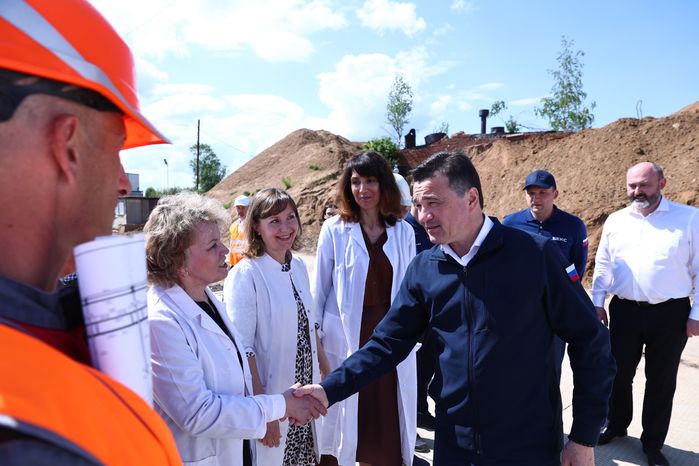 В Сергиевом Посаде продолжается строительство современного комплекса очистных сооружений