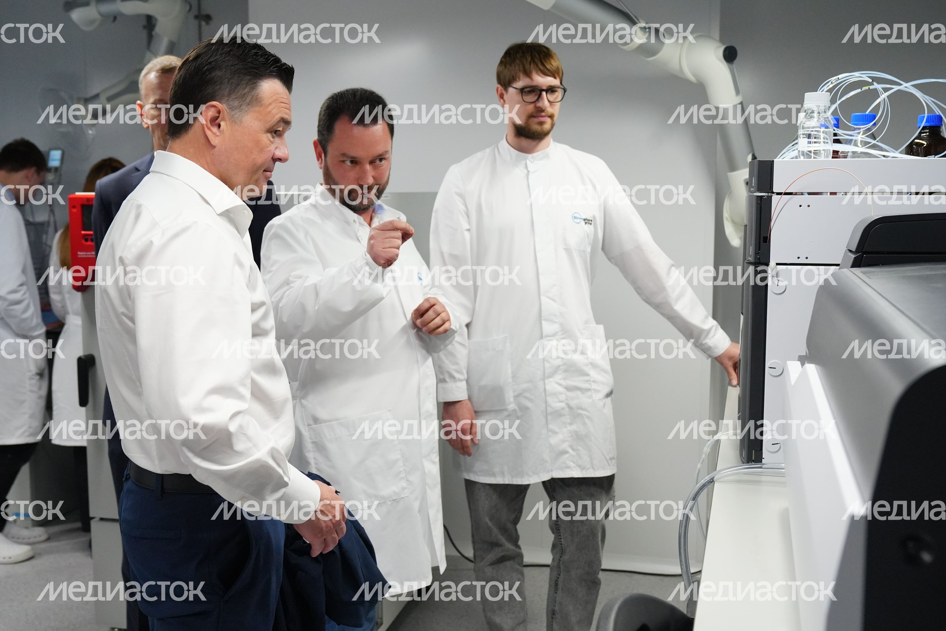 Губернатору представили проект развития R&D-Центра фармкомпании «Биннофарм Групп» в Красногорске