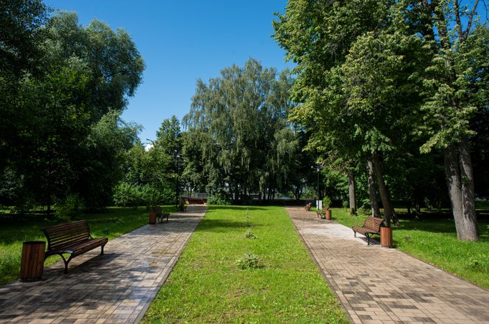Летние виды города Дубна