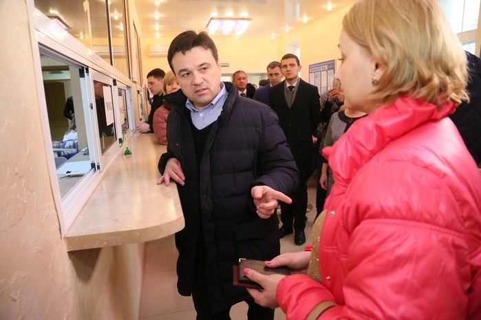 А. Воробьев посетил с рабочим визитом Павлово-Посадский район