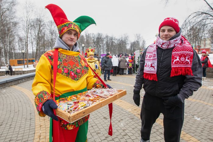 Зимний гастрономический фестиваль «Самоварное настроение» в Клину