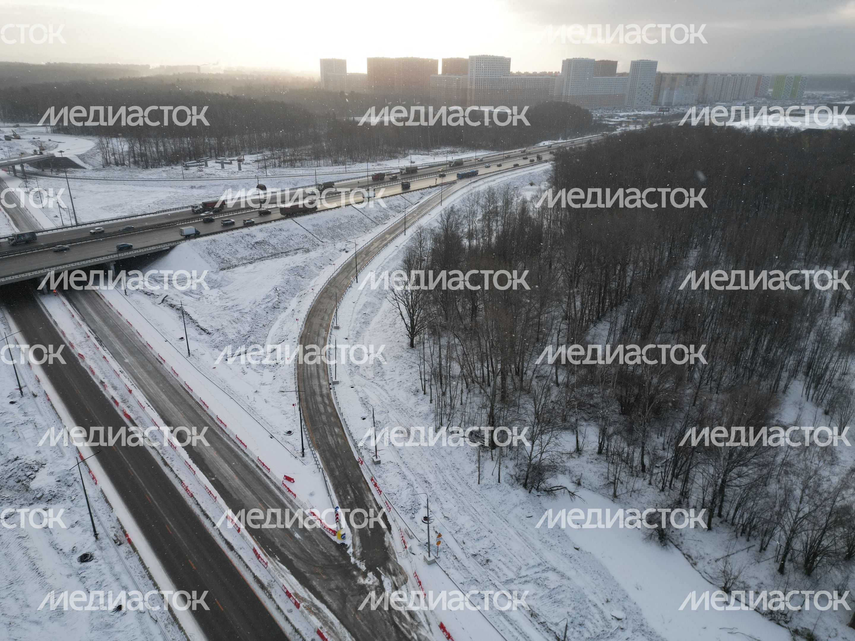 Первый участок Южно-Лыткаринской автомагистрали открыли в Ленинском округе Первый участок Южно-Лыткаринской автомагистрали открыли в Ленинском округе