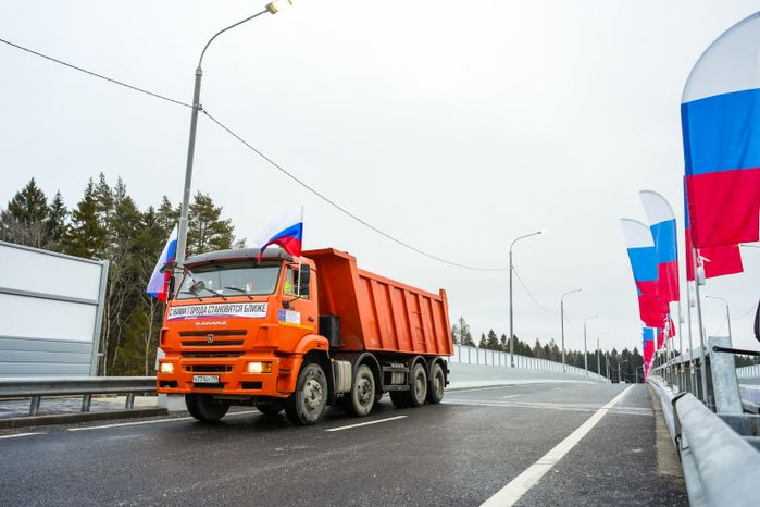 В Одинцовском округе открыли движение по обходу деревни Малые Вязёмы