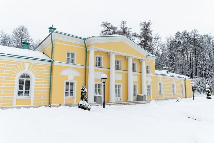 Красногорск. Усадьба «Архангельское». Зима