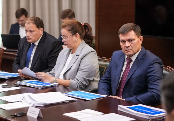 Андрей Воробьев обсудил приоритетные направления сотрудничества с представителями ПАО «Газпром»