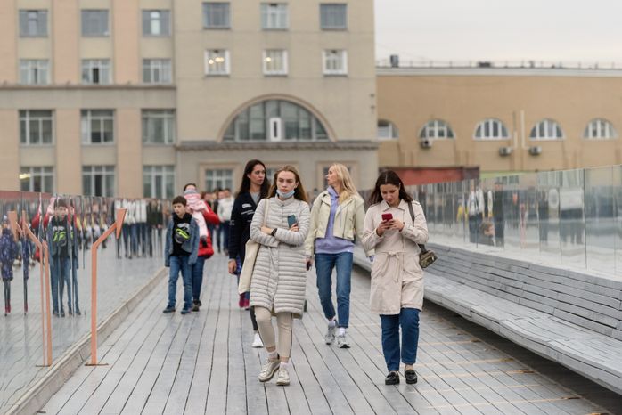 Масочный режим в Москве