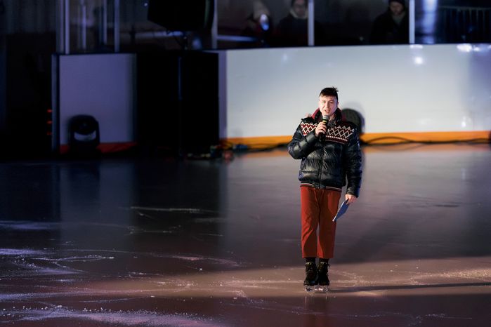 Алексей Ягудин на ледовом шоу «Чемпионы» Ильи Авербуха в Волоколамске