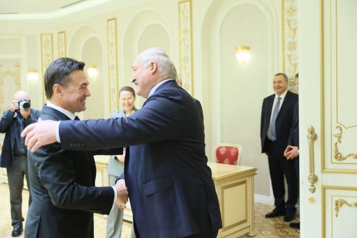 Андрей Воробьев и Александр Лукашенко