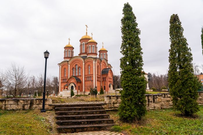 Церковь Серафима Саровского в поселке Селятино Наро-Фоминского округа