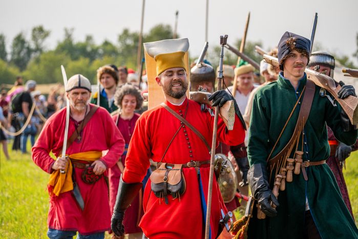 Эпоха Древней Руси XVI века на фестивале «Гуляй город» в округе Чехов