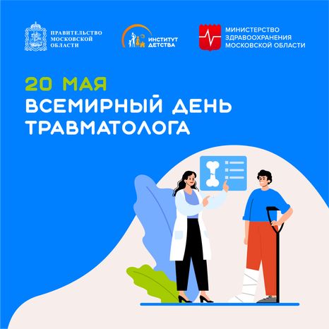 20 мая Всемирный день травматолога квадрат