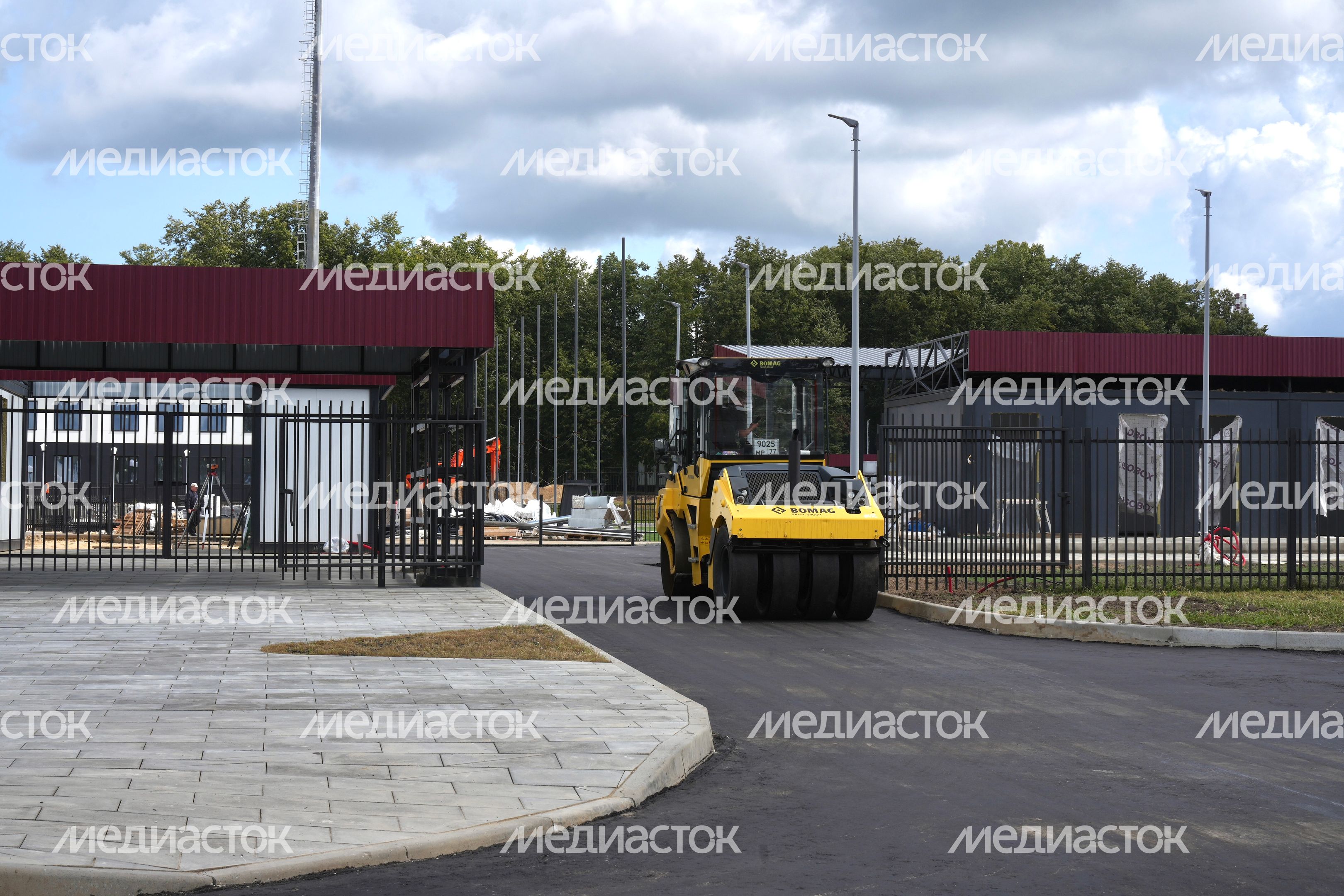 Реконструкция стадиона "Мещера" в Егорьевске