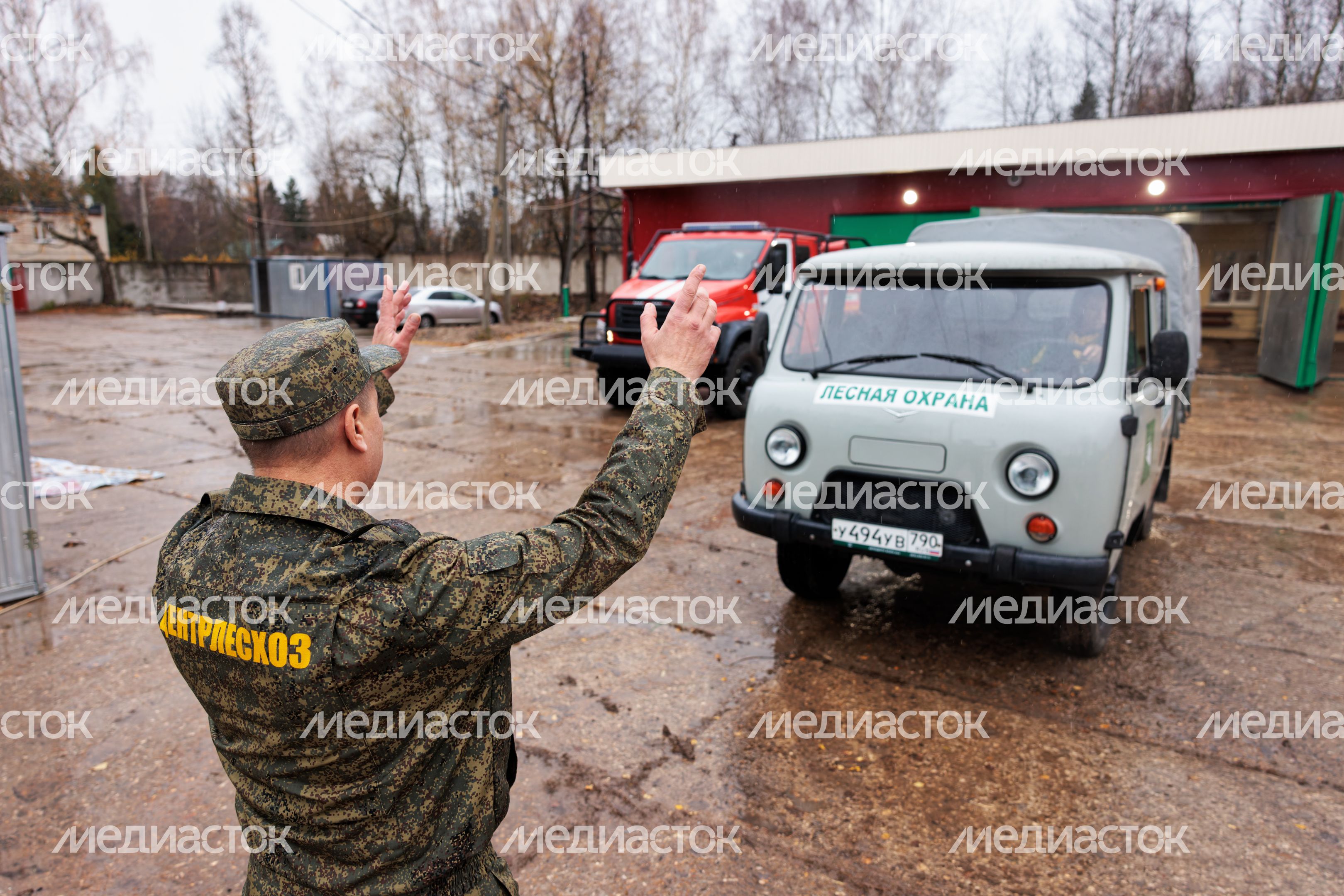 Лесопожарная станция «Чехов» после капремонта Лесопожарная станция «Чехов» после капремонта
