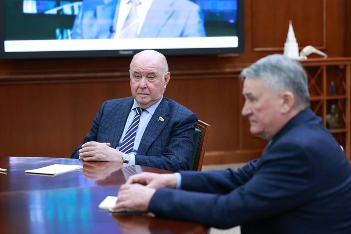 Григорий Карасин на встрече с участниками Межпарламентской комиссии по сотрудничеству России и Белоруссии