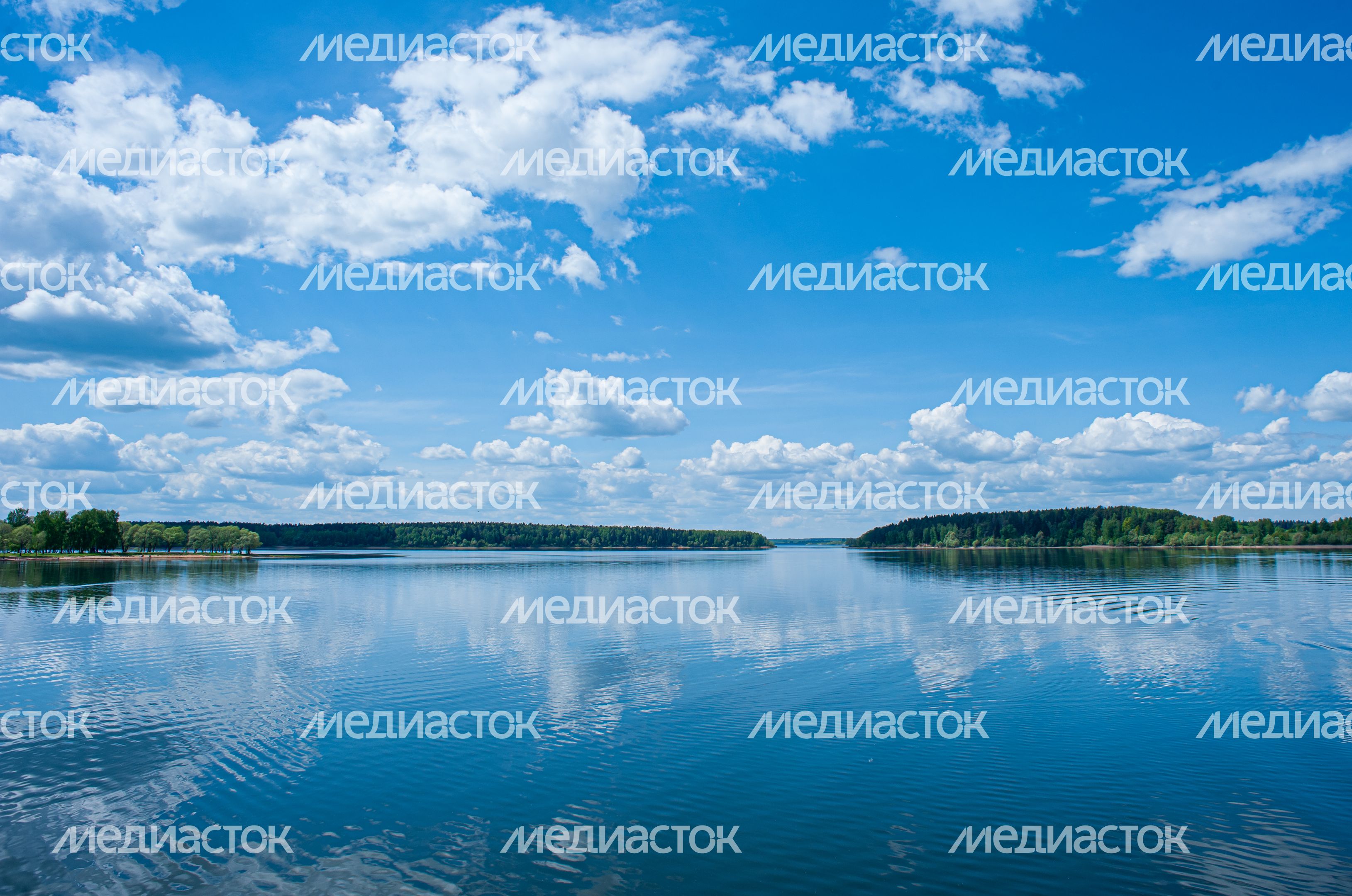 Весенние виды города Руза