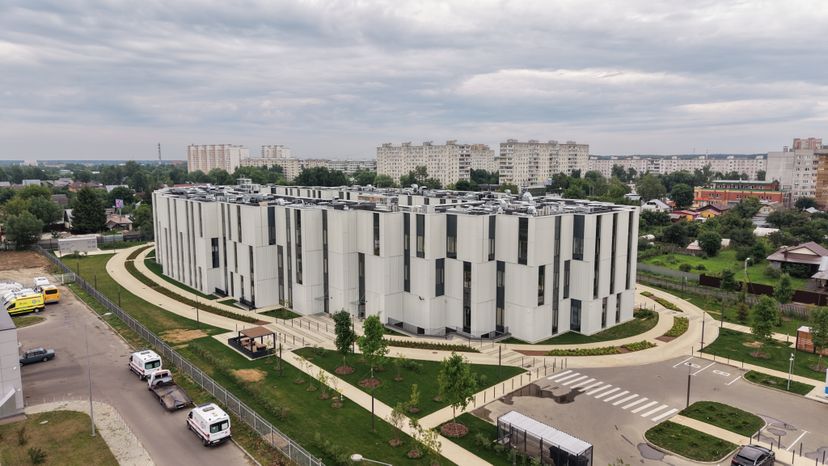 Новая поликлиника в ногинском мкр Заречье