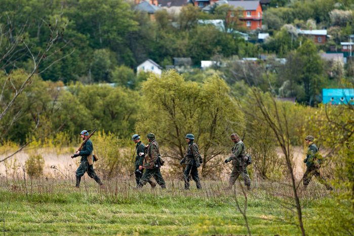 XIX Военно-исторический фестиваль "Огненная дуга" в Ступино
