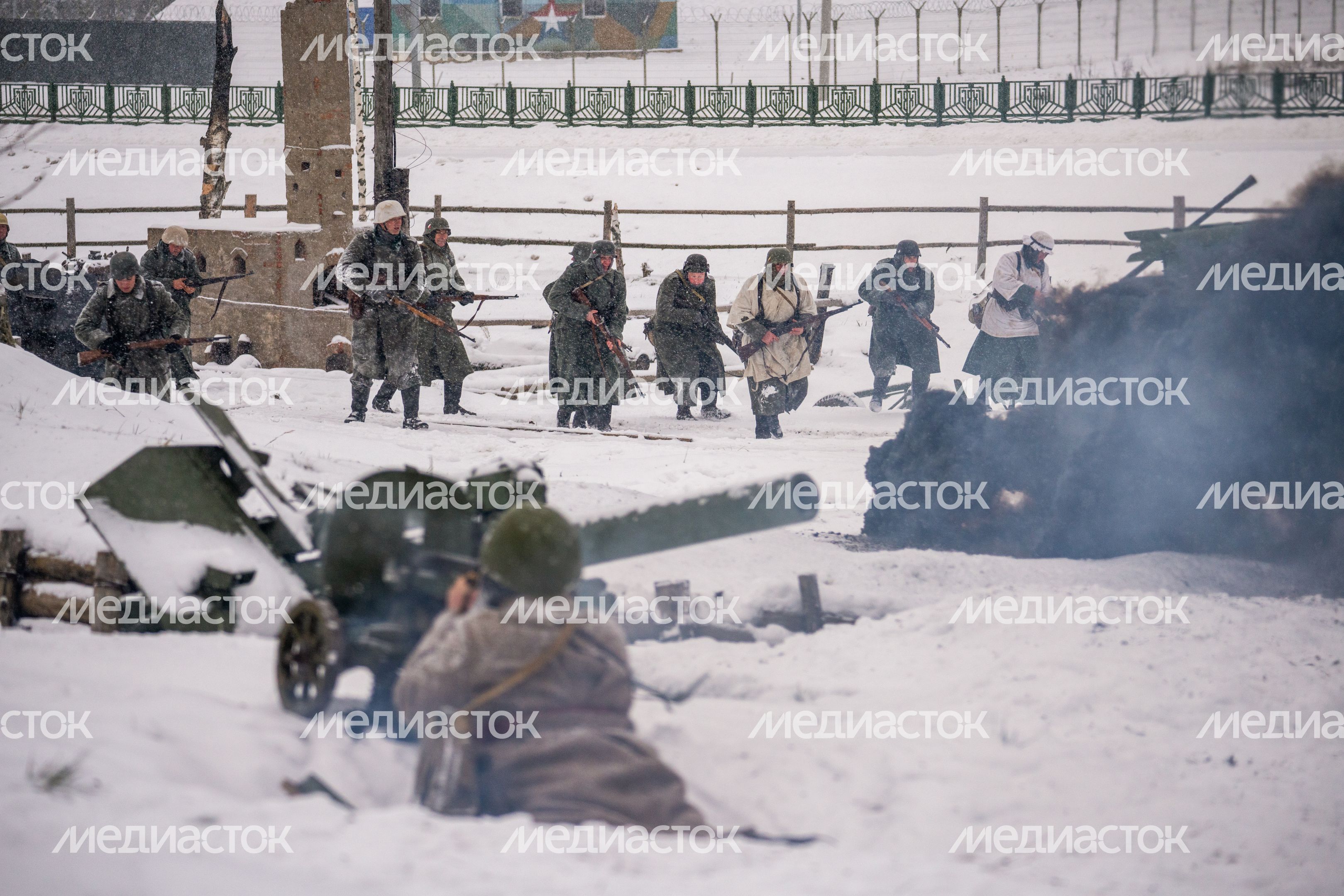 Военно-историческая реконструкция Битвы за Москву в Одинцовском округе Военно-историческая реконструкция Битвы за Москву в Одинцовском округе