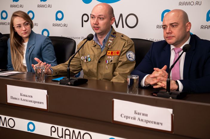 Пресс-конференция по организации «Добрых комнат» в Подмосковье