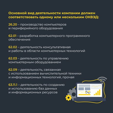 Гранты из бюджета для ИТ компаний 