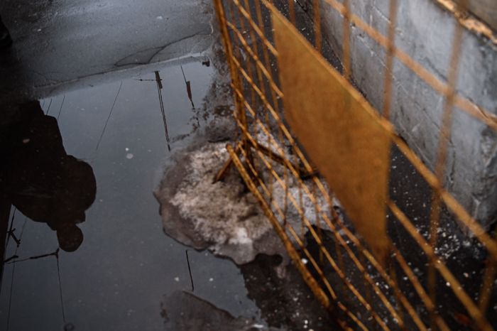 Декабрьская слякоть в Москве