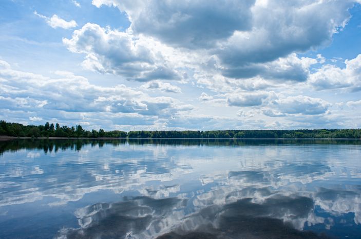 Весенние виды города Руза