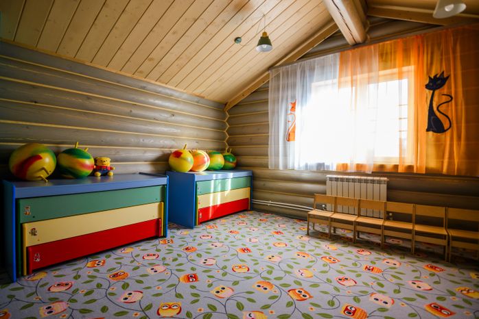 Сказочный музей Бабы Яги в царстве Мухомора в округе Щелково