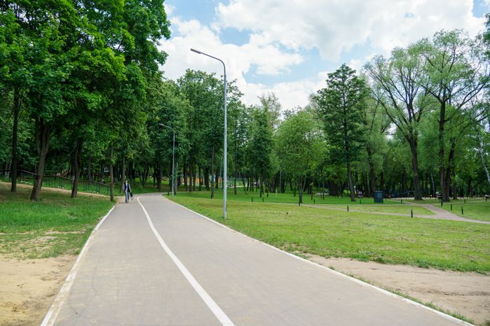 Раменский городской парк культуры и отдыха летом