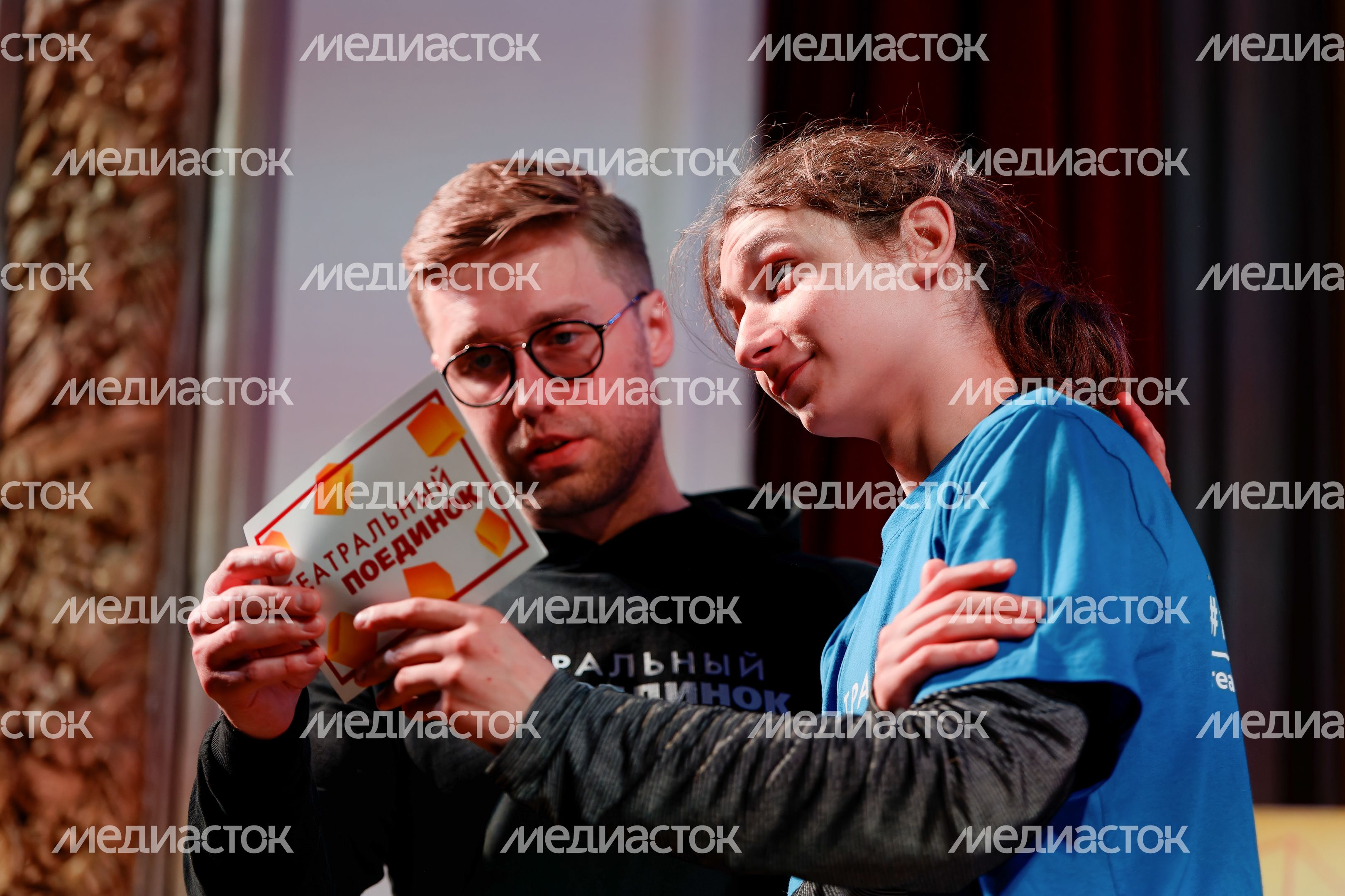 Ребята из Студии сценического слова «Мизансцена» из Дедовска на «Театральном поединке» Ребята из Студии сценического слова «Мизансцена» из Дедовска на «Театральном поединке»