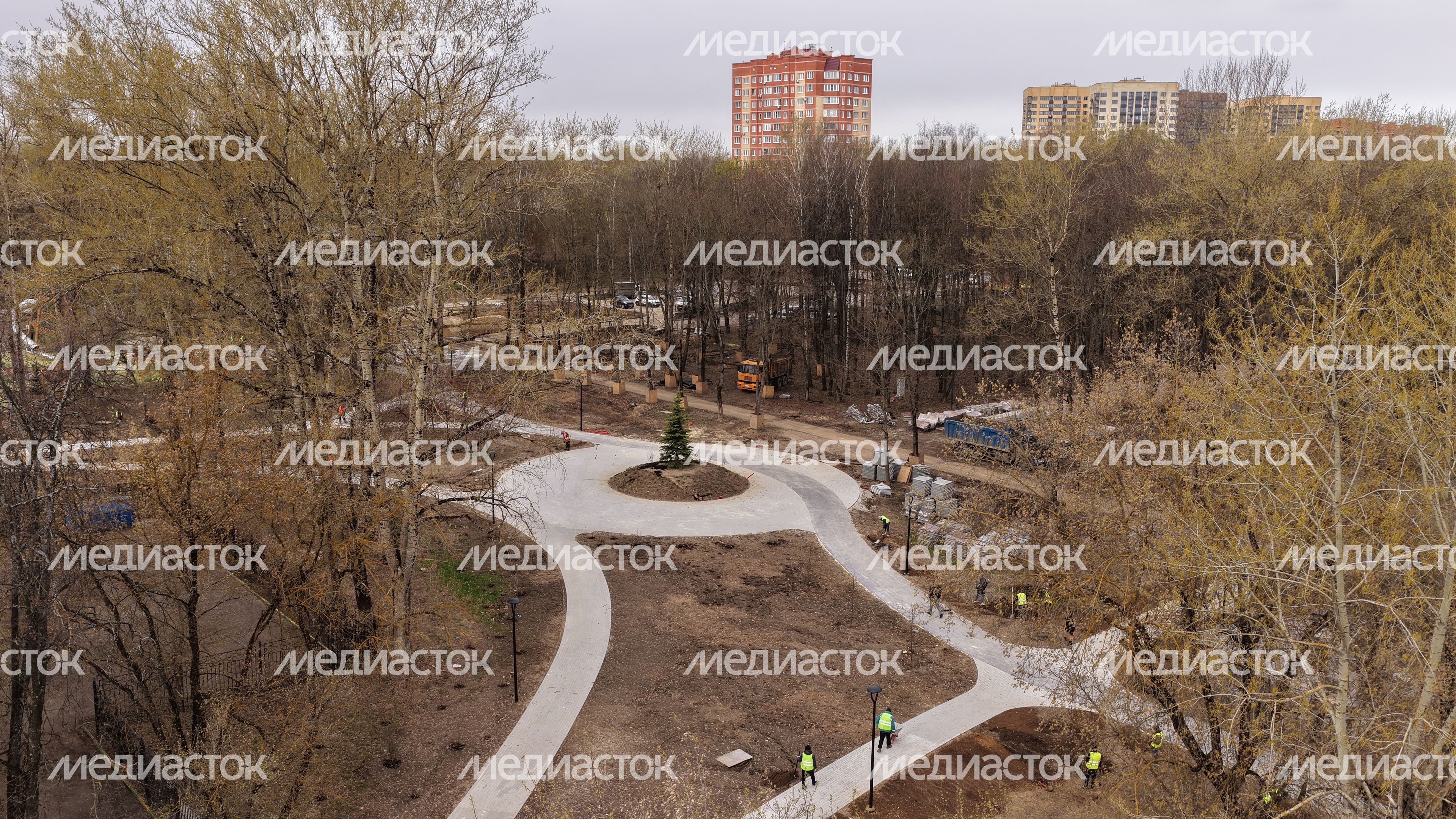 Благоустройство Центрального парка в Щелково Благоустройство Центрального парка в Щелково
