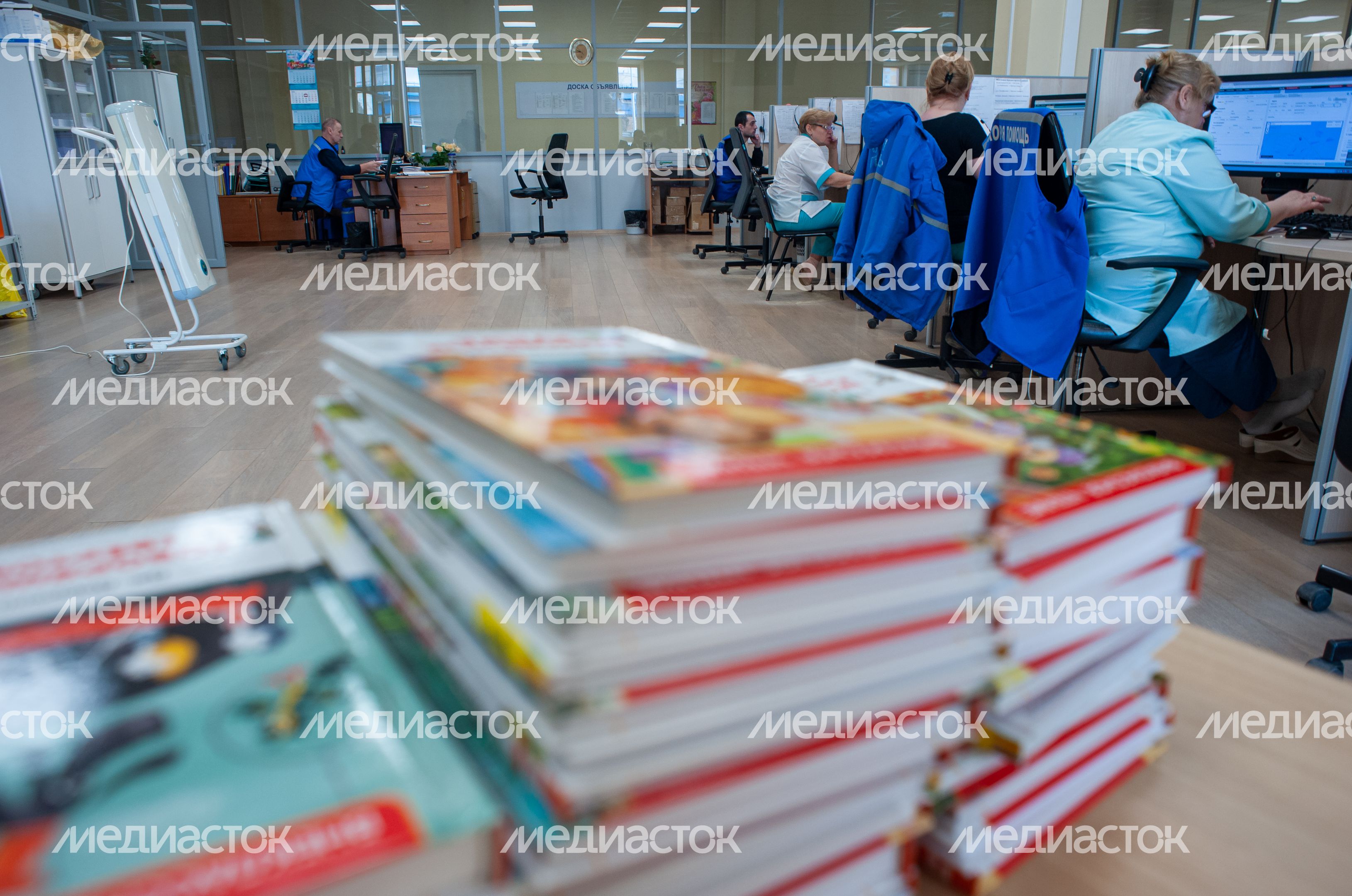 Благотворительная акция совместно с ОНФ в Московской областной станции скорой медицинской помощи города Красногорска